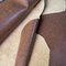 Breedte 1.43M Artificial Leather Fabric, het Geweven Duidelijke Leer van de Kleurenverandering